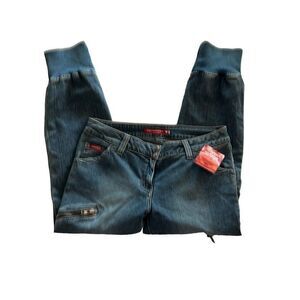 Guess Jean Joggers Size 31/ 8 Made in USA New Old Stock